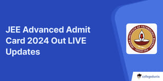 JEE Advanced Admit Card 2024 Out LIVE Updates: IIT JEE Hall Ticket Download Link at jeeadv.ac.in